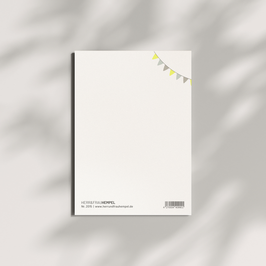 Postkarte - Herzlichen Glückwunsch!