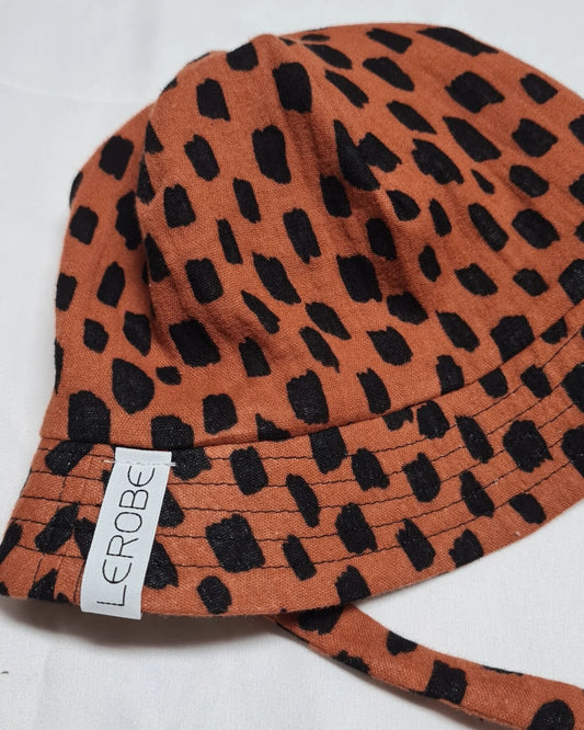 Baby Sonnenhut aus Bio-Musselin – Gr. 50-68