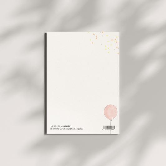 Postkarte - Wie schön, dass du geboren bist!