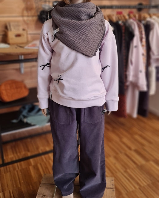 Mädchenhose aus Babycord – gerade geschnittene Cordhose in Bio-Qualität (Gr. 104–134)