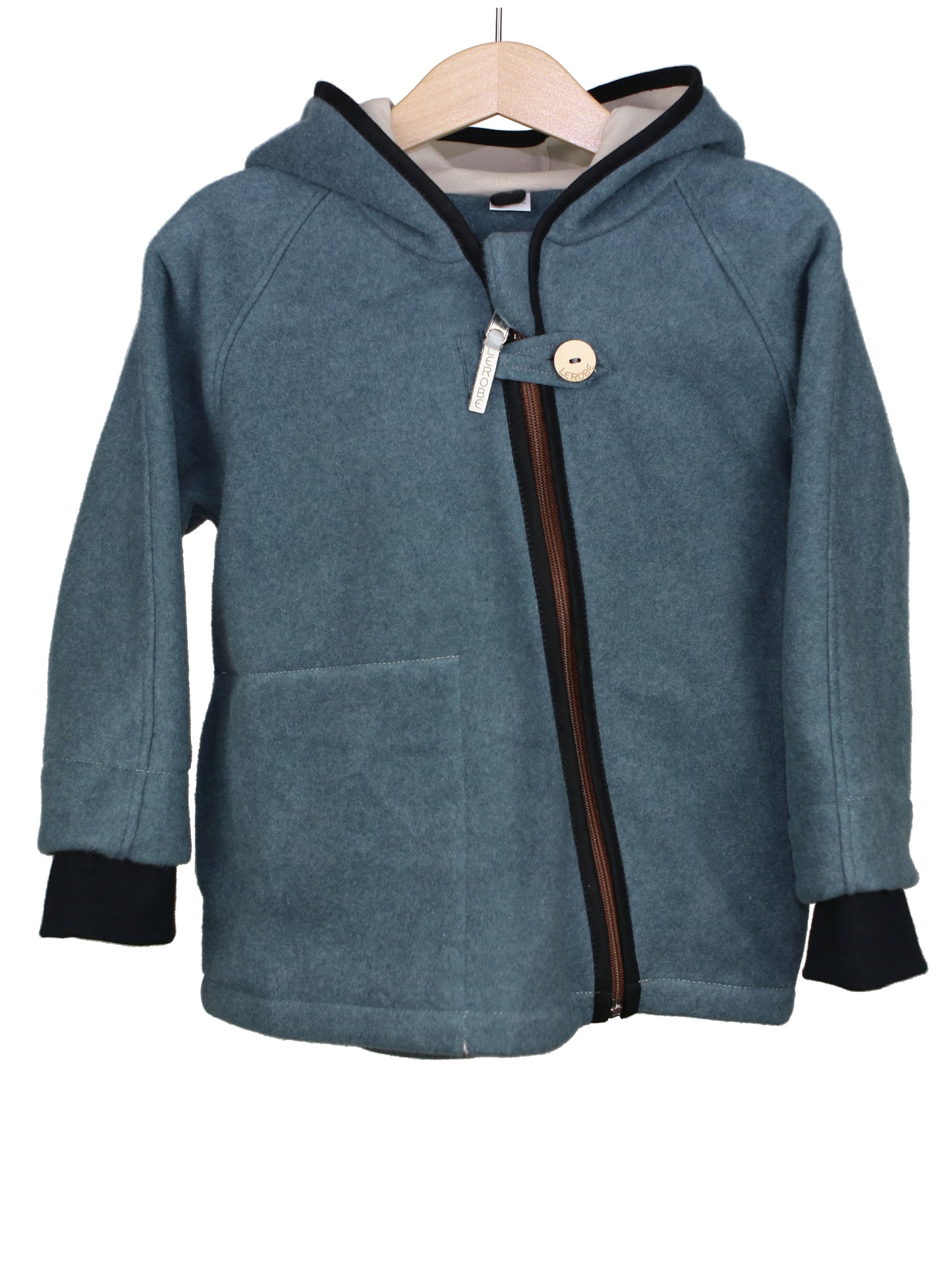 Fleecejacke 'Mika II' Gr. 98/104 mit Bündchen
