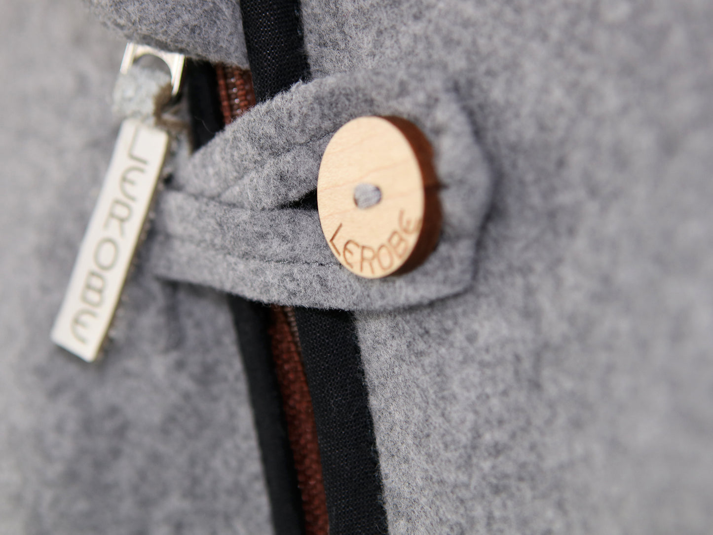 Fleecejacke 'Mika II' Gr. 98/104 mit Bündchen