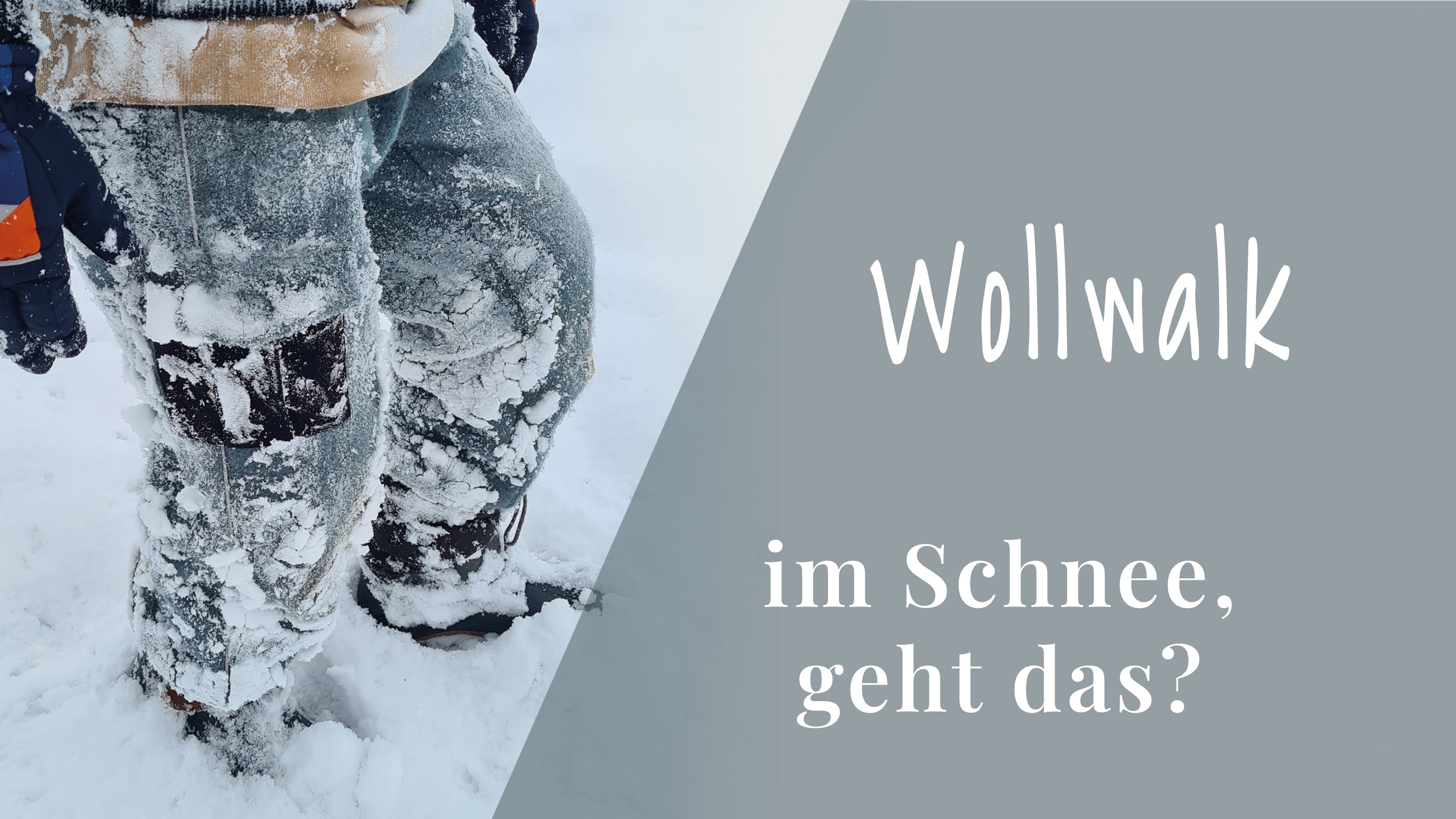 Schurwolle im Schnee: Das geht! Warum und wie erfährst du hier