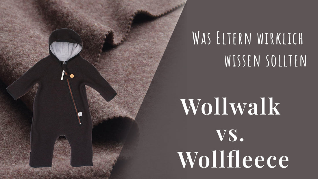 Wollwalk vs. Wollfleece: Der große Vergleich für Eltern
