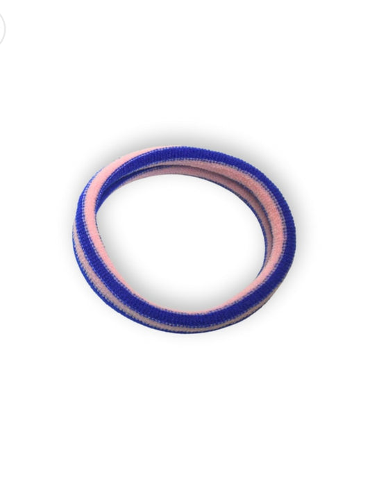 Haargummis - Lulu | rosa-blau