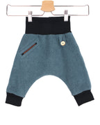 Baggy-fit Hose 'Jule' aus Bio-Baumwollfleece