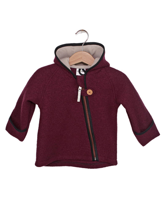 Winterjacke für Babys und Kinder brombeere