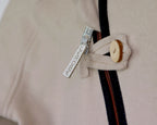 Jacke 'Mika' aus Bio-Baumwollfleece sand