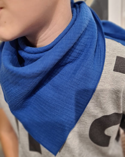 Musselinschal (65x65cm) für Kinder – Vielfältige Farbauswahl!