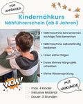 Nähkurs für Kinder – Nähführerschein für kleine Anfänger