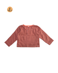 Musselin Bluse Cedarwood Gr. 62–104