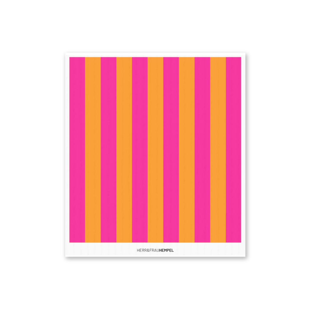 Nachhaltiges Schwammtuch aus Bio-Baumwolle & Zellulose – waschbar, kompostierbar & plastikfrei | Herr&FrauHempel