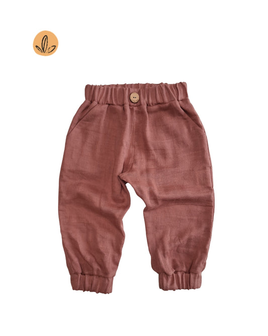 Musselin Hose „Cedarwood“ – Sommerhose | Gr. 62–104