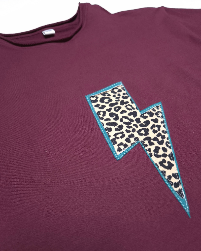 Oversize T-Shirt „Lightning“