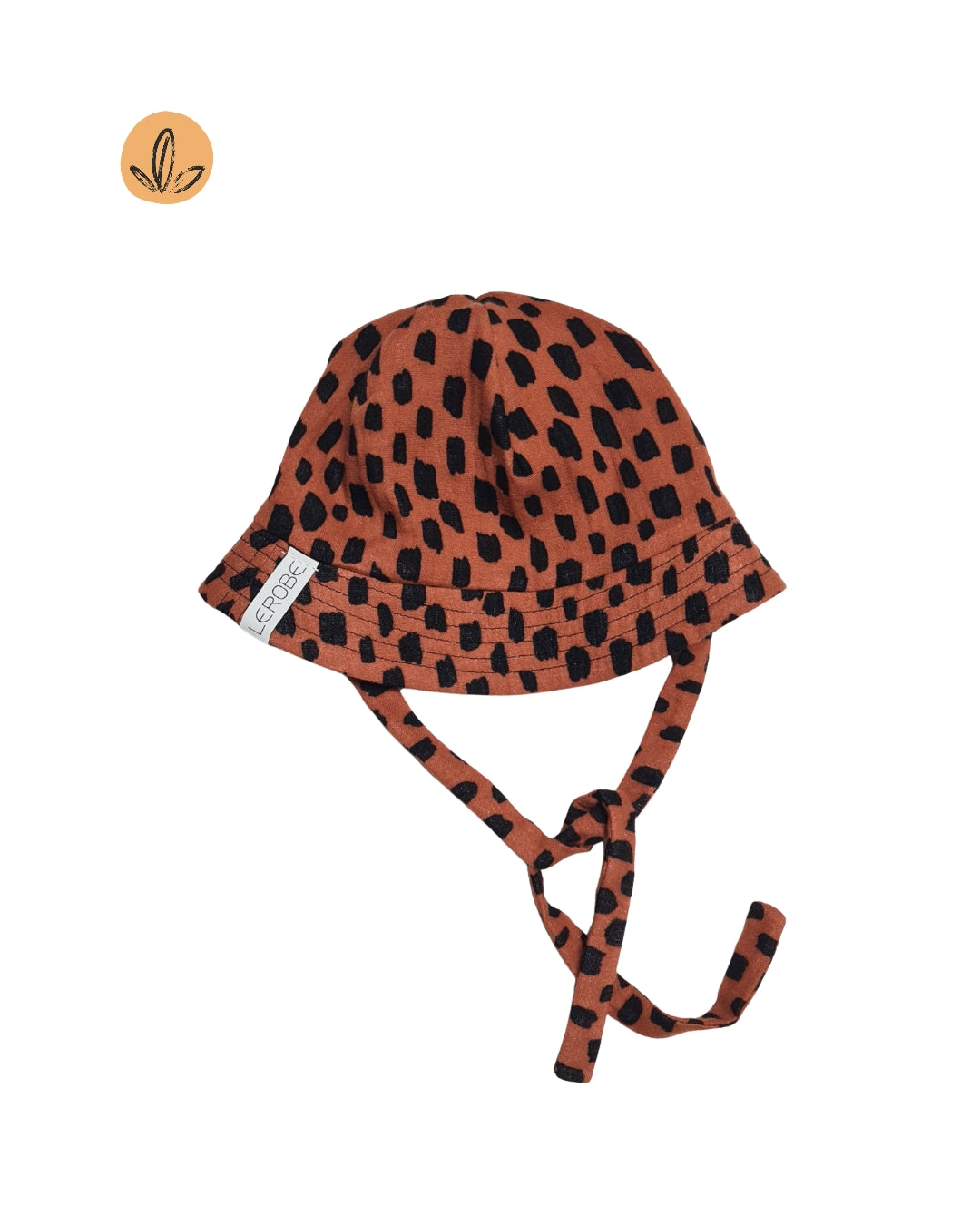 Baby Sonnenhut aus Bio-Musselin – Gr. 50-68