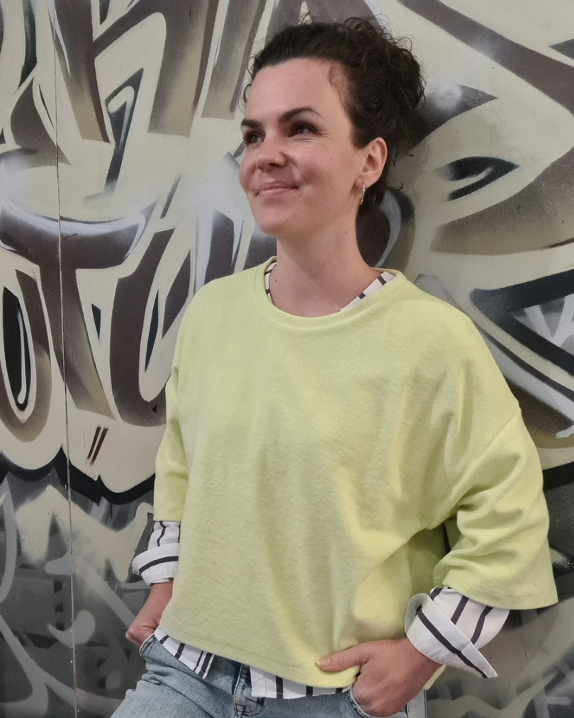 Oversized Frottee Shirt aus Bio-Baumwolle – lockeres Damen Shirt in Wohlfühlgröße