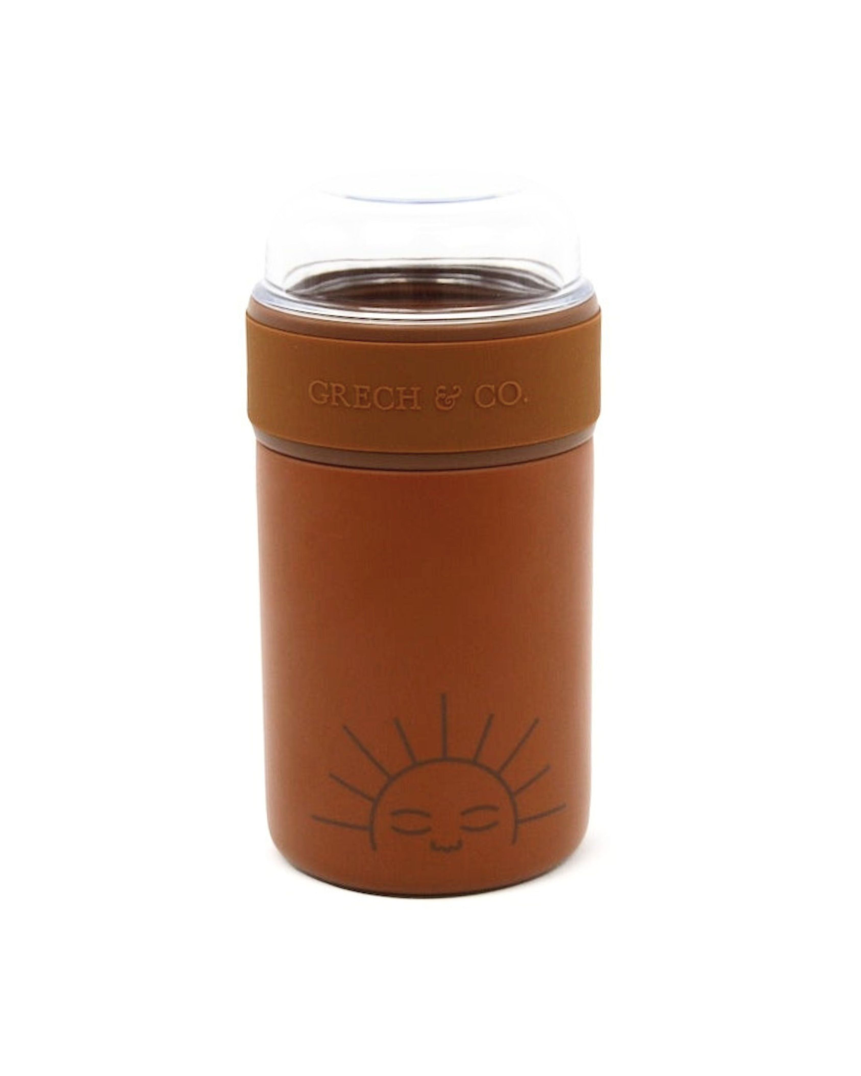 GRECH & CO. Thermo Snack + Food Jar – 2-in-1 Edelstahlbehälter, 350 ml