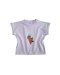Ärmelloses Boxy-Shirt „Ice Cream“ Gr. 104–134