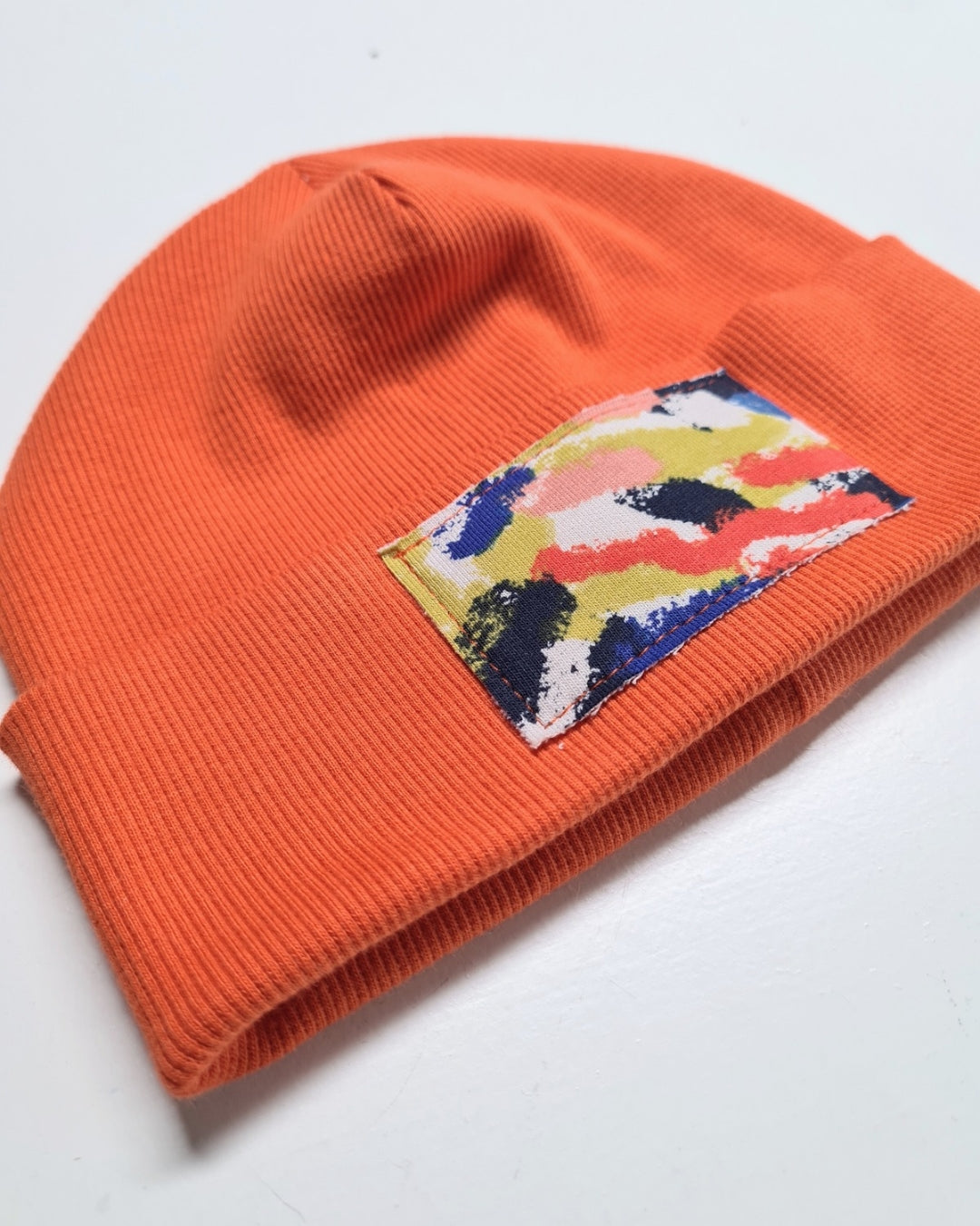 Moderne Beanie Orange – stylisch, aus Baumwolle