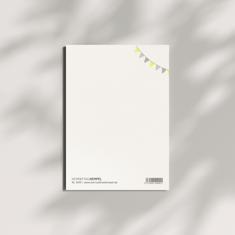 Postkarte - Herzlichen Glückwunsch!