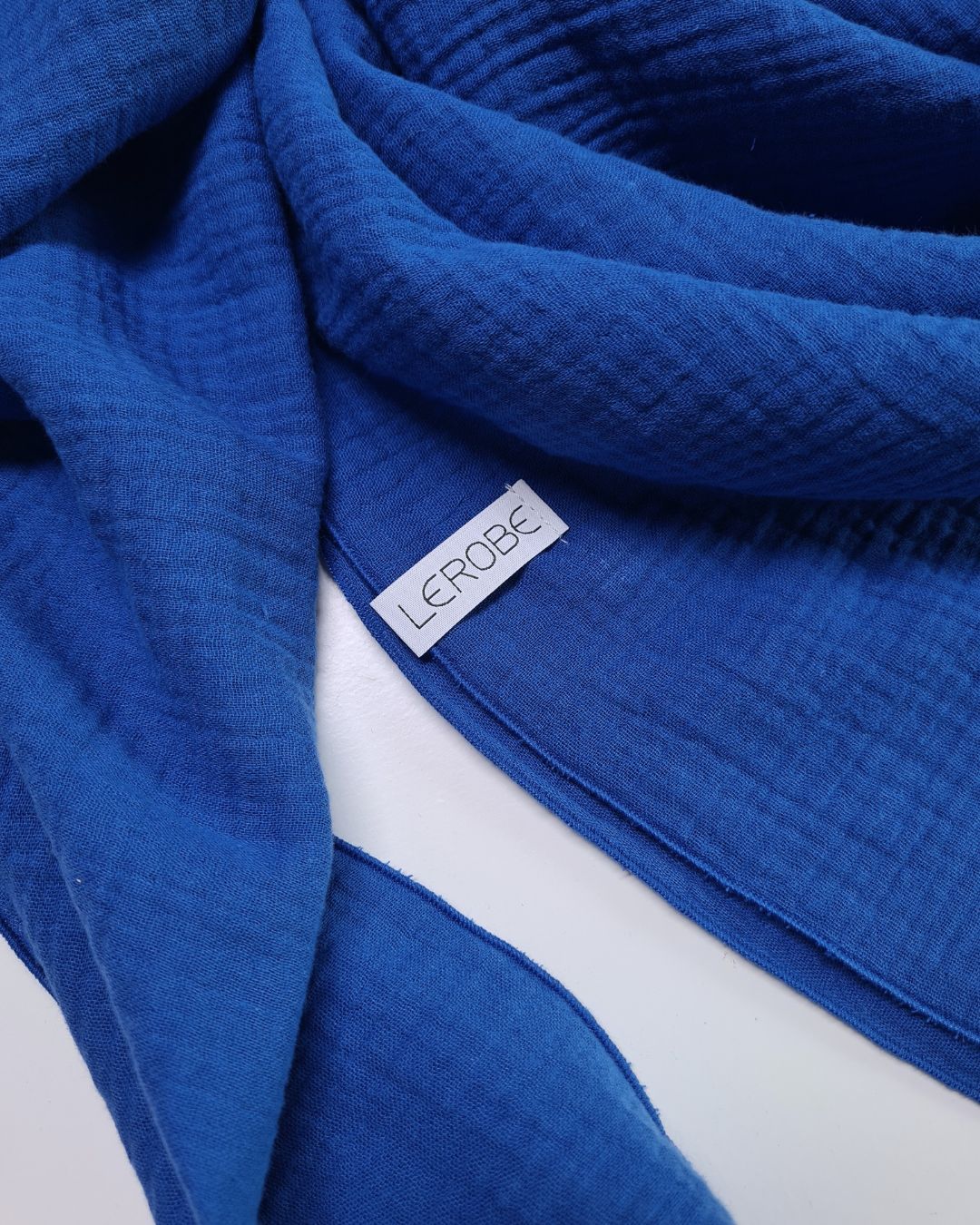 XXL Tuch für Erwachsene aus Bio-Musselin 130x130cm