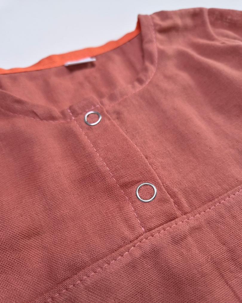 Musselin Bluse Cedarwood Gr. 62–104