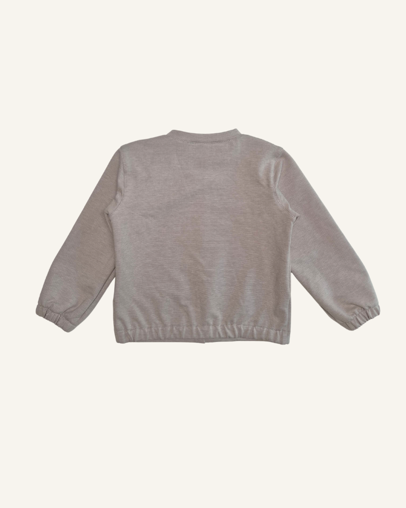 Sweatjacke aus Bio-Baumwolle | Gr. 62–104
