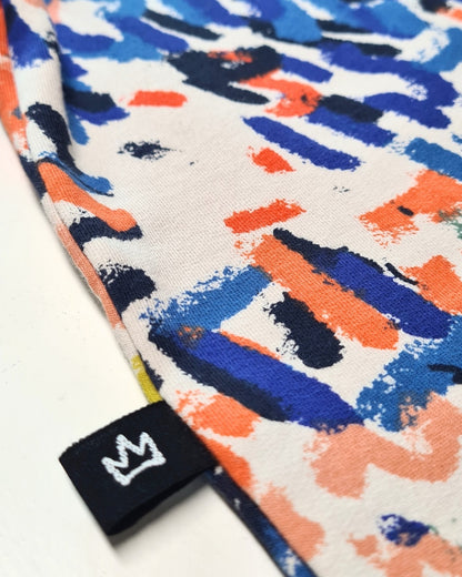 Kinder Hoodie 'Farbspiel' – bunt & nachhaltig | Gr. 104–134