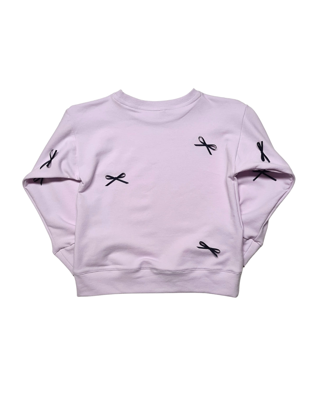 Lässiger Oversize-Sweater für Kinder – mit Schleifen, nachhaltig & handmade