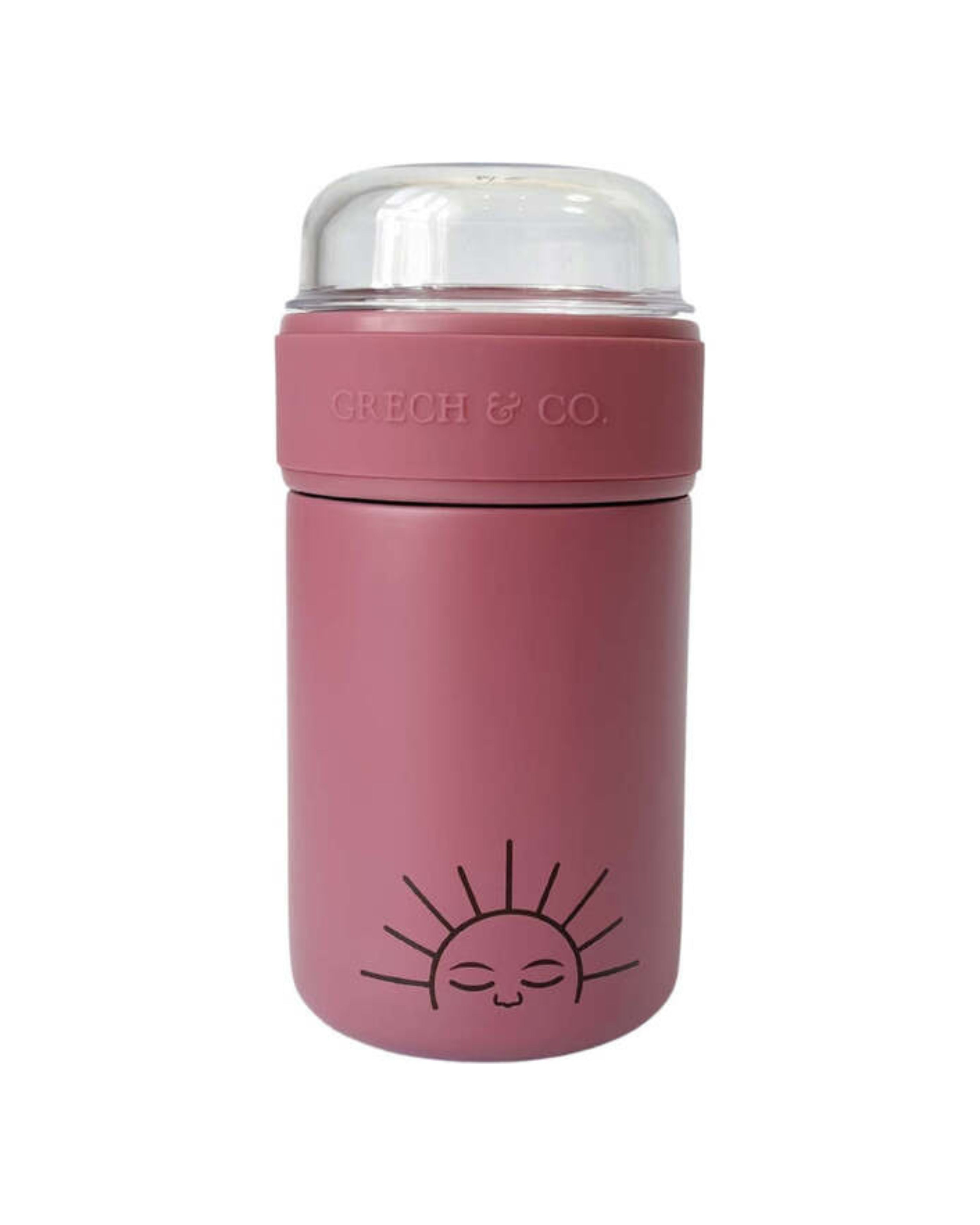 GRECH & CO. Thermo Snack + Food Jar – 2-in-1 Edelstahlbehälter, 350 ml