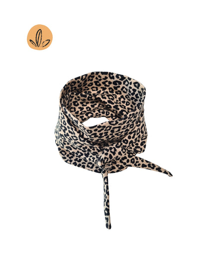 Sophie Scarf Leo aus Bio-Baumwolle – genähter Trend-Schal (Gr. 88 cm & 112 cm)