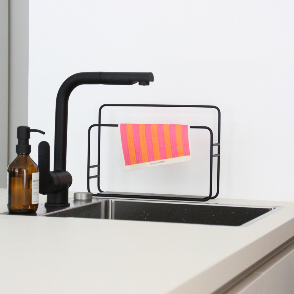 Nachhaltiges Schwammtuch aus Bio-Baumwolle & Zellulose – waschbar, kompostierbar & plastikfrei | Herr&FrauHempel