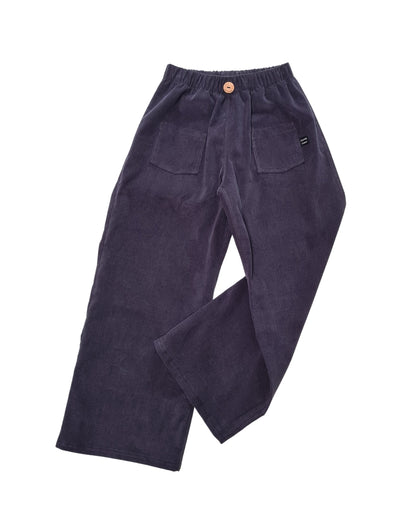 Mädchenhose aus Babycord – gerade geschnittene Cordhose in Bio-Qualität (Gr. 104–134)