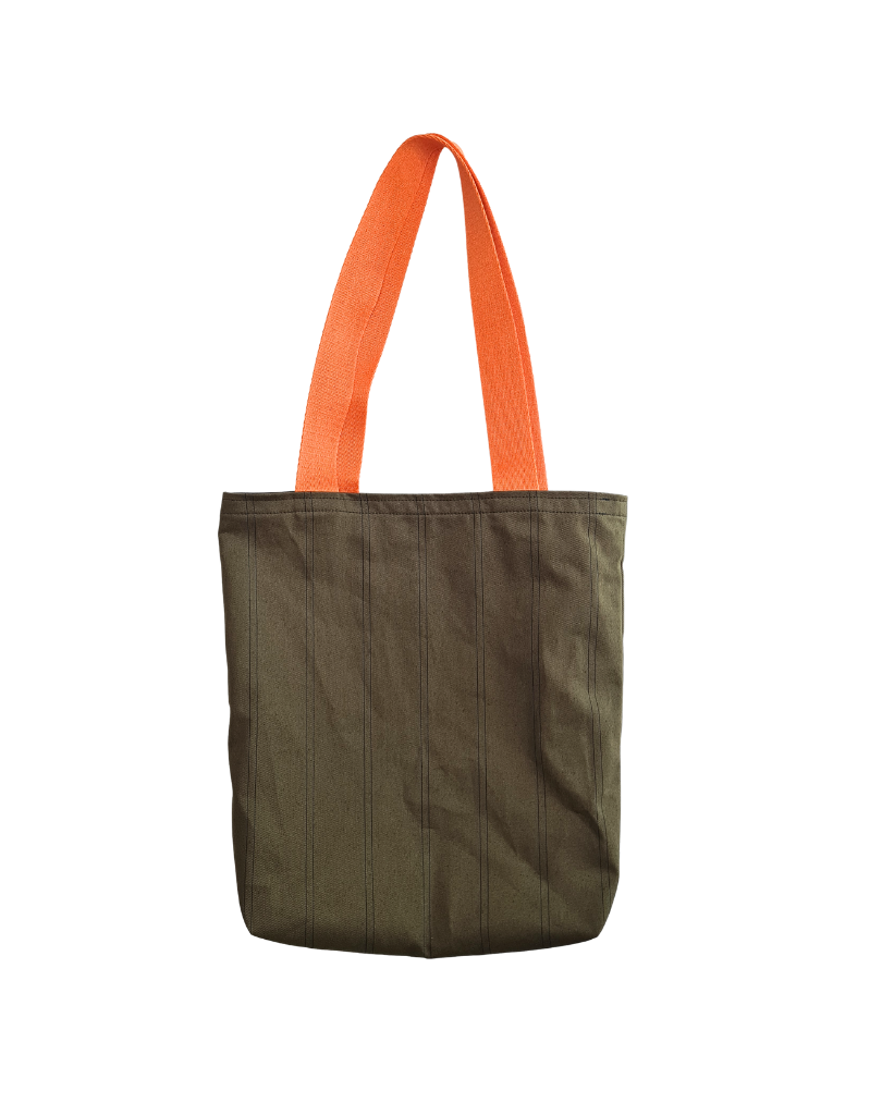 Shopper „Canvas Olive“ – robuste Baumwolltasche mit Innentaschen