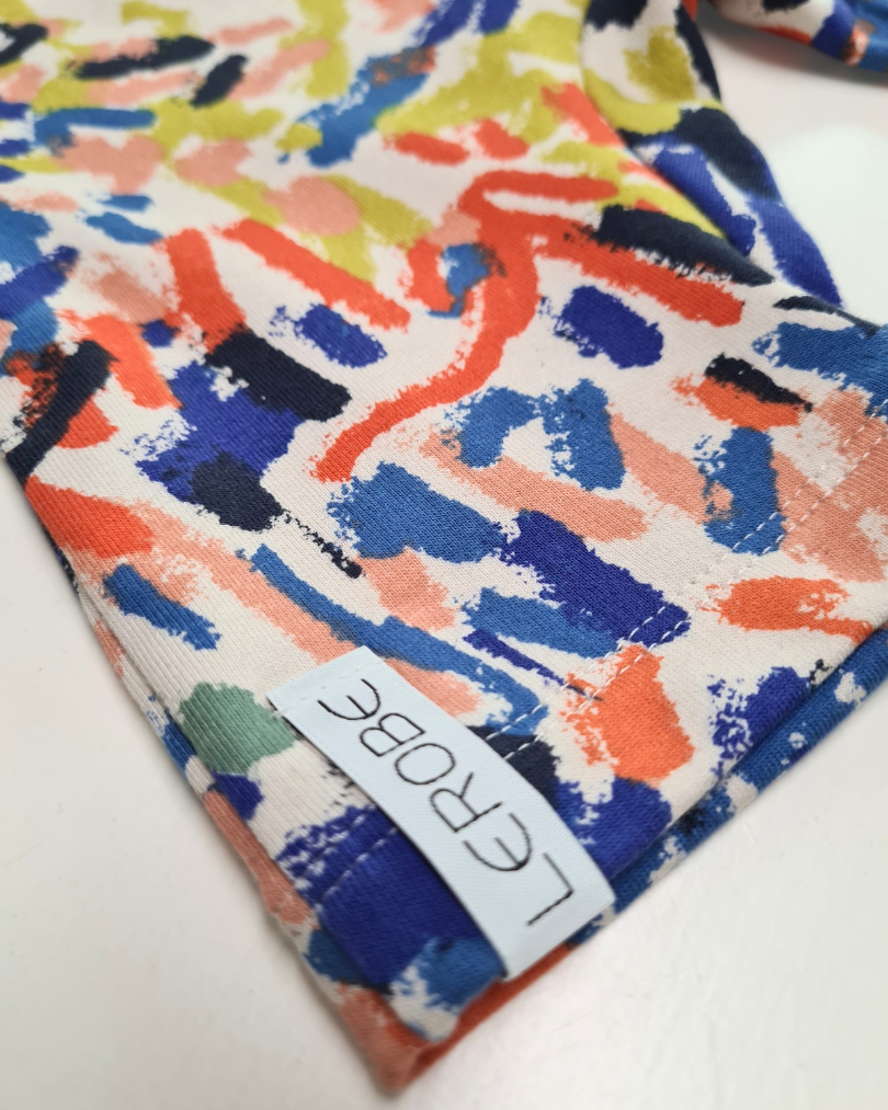 Sweatshorts Kinder „Color Splash“ Gr. 62–104