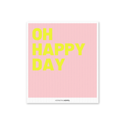 Nachhaltiges Schwammtuch aus Bio-Baumwolle & Zellulose – waschbar, kompostierbar & plastikfrei | Herr&FrauHempel