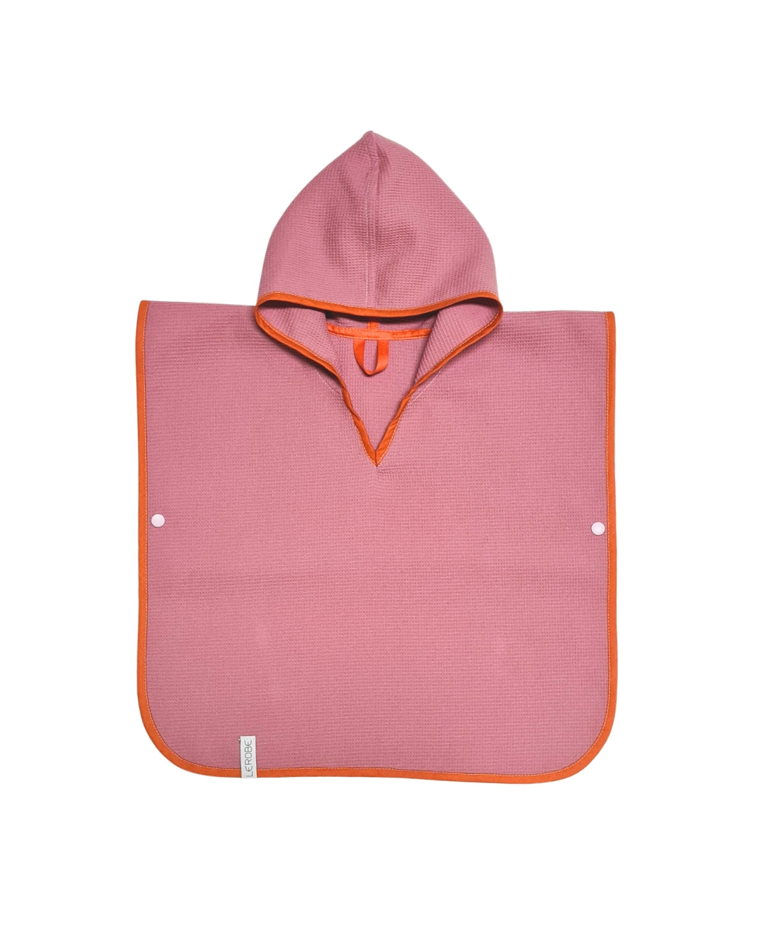 Kinder-Badeponcho aus Waffelstoff – Nachhaltig, bequem & fair produziert (Größe 0–1 Jahr / 2–4 Jahre / 5–8 Jahre)