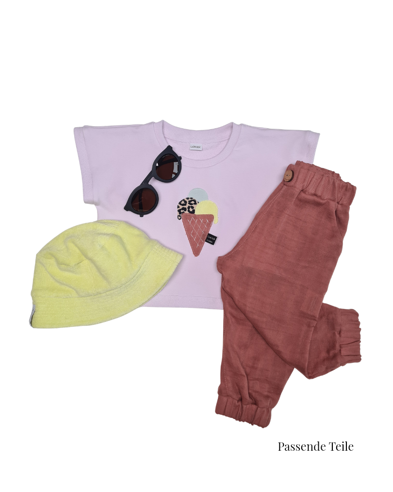Ärmelloses Boxy-Shirt 'Eis' Gr. 62–104