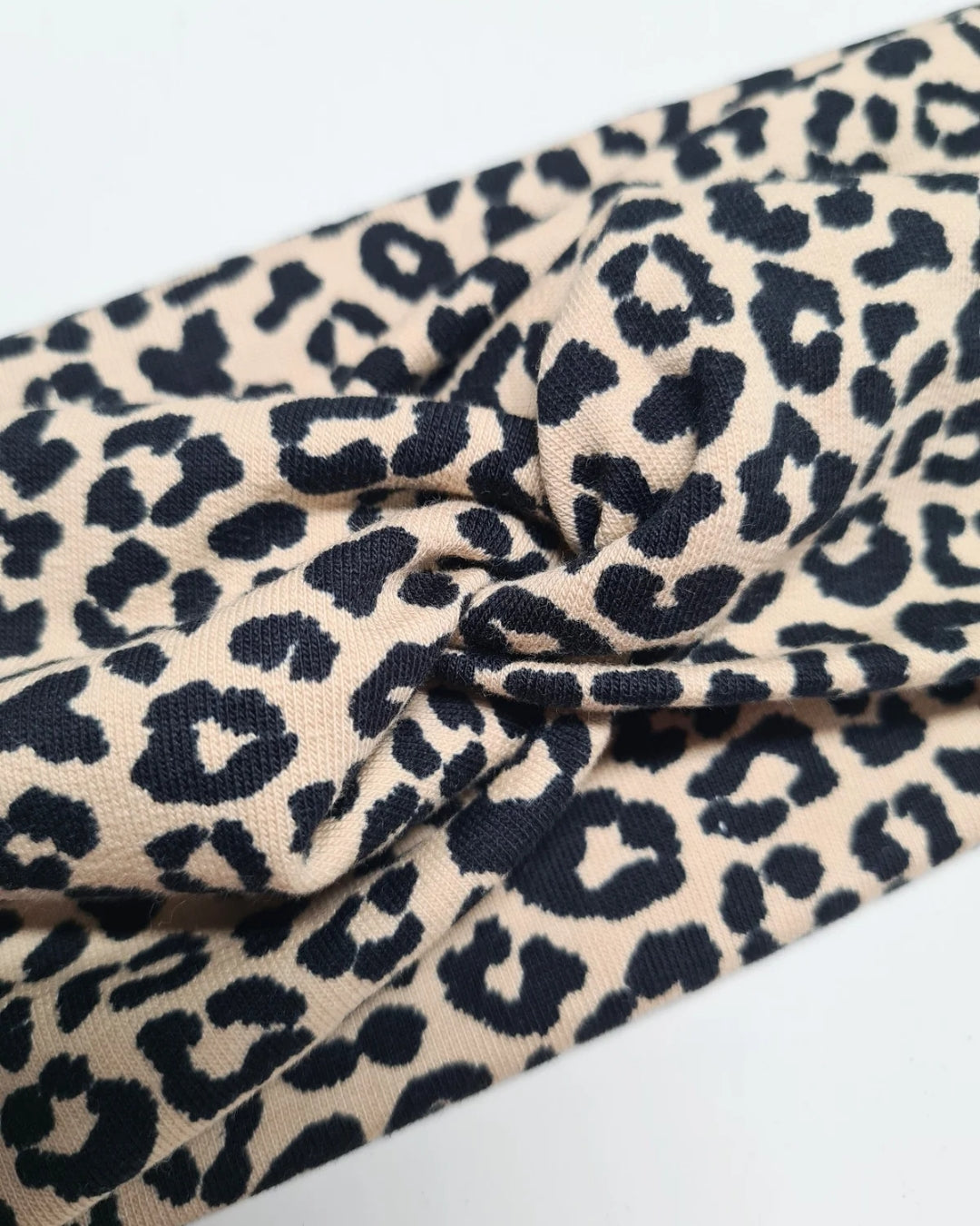 Leo-Stirnband aus Bio-Baumwolle – Babygröße bis Erwachsenengröße