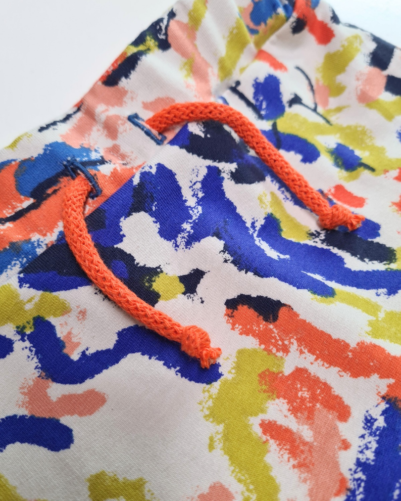 Sweatshorts Kinder „Color Splash“ Gr. 62–104
