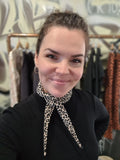 Sophie Scarf Leo aus Bio-Baumwolle – genähter Trend-Schal (Gr. 88 cm & 112 cm)