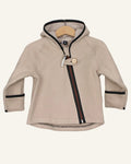 Jacke 'Mika' aus Bio-Baumwollfleece sand