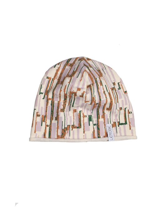 Leichte Sweat-Beanie 'Wood Lights'