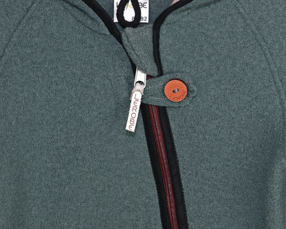 Walkjacke 'Mika' in 4 besonderen Farben mit schrägem Reißverschluss