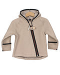 Jacke 'Mika' aus Bio-Baumwollfleece sand