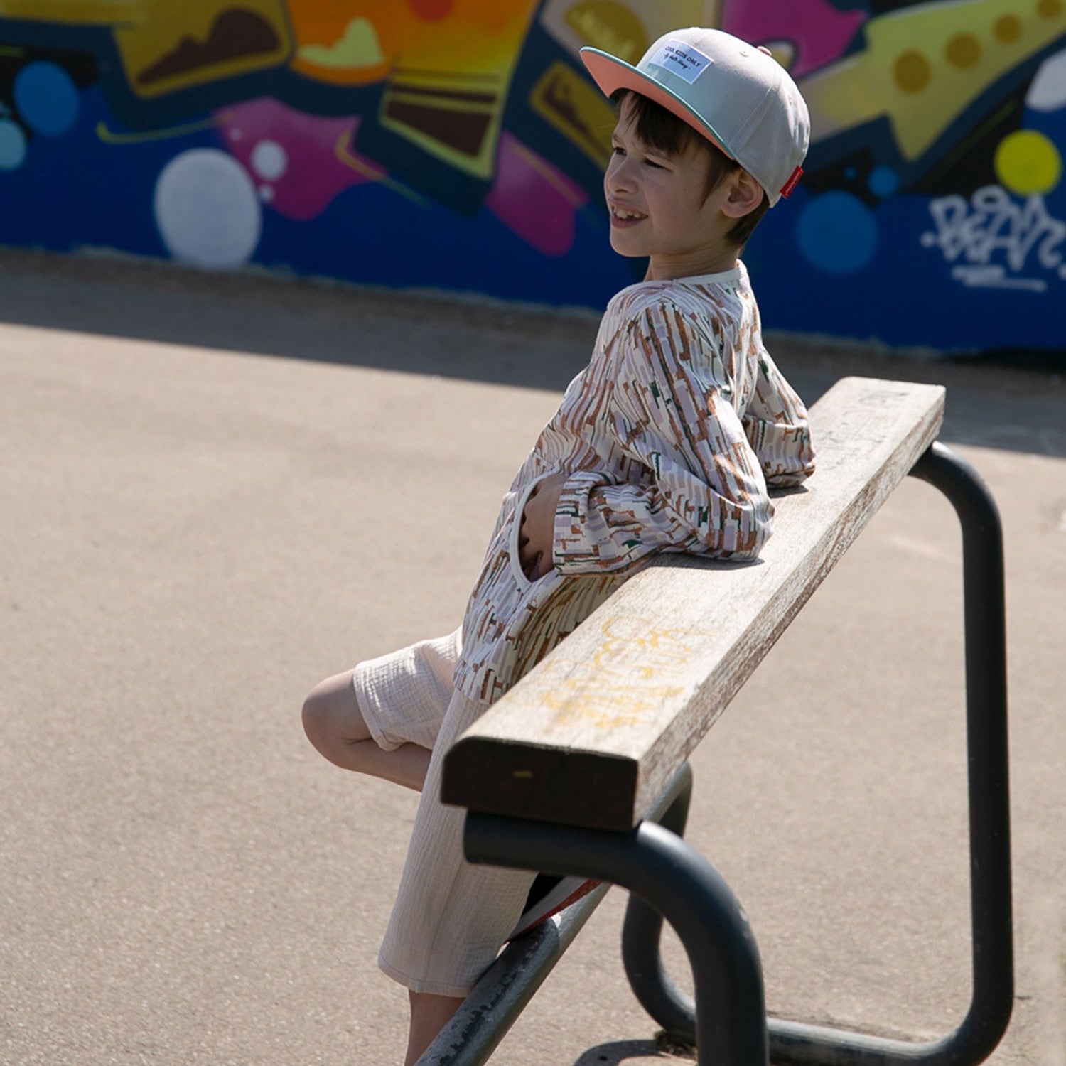 Bio Musselin Oversizeshirt für Kinder - Nachhaltig, bequem und stylisch