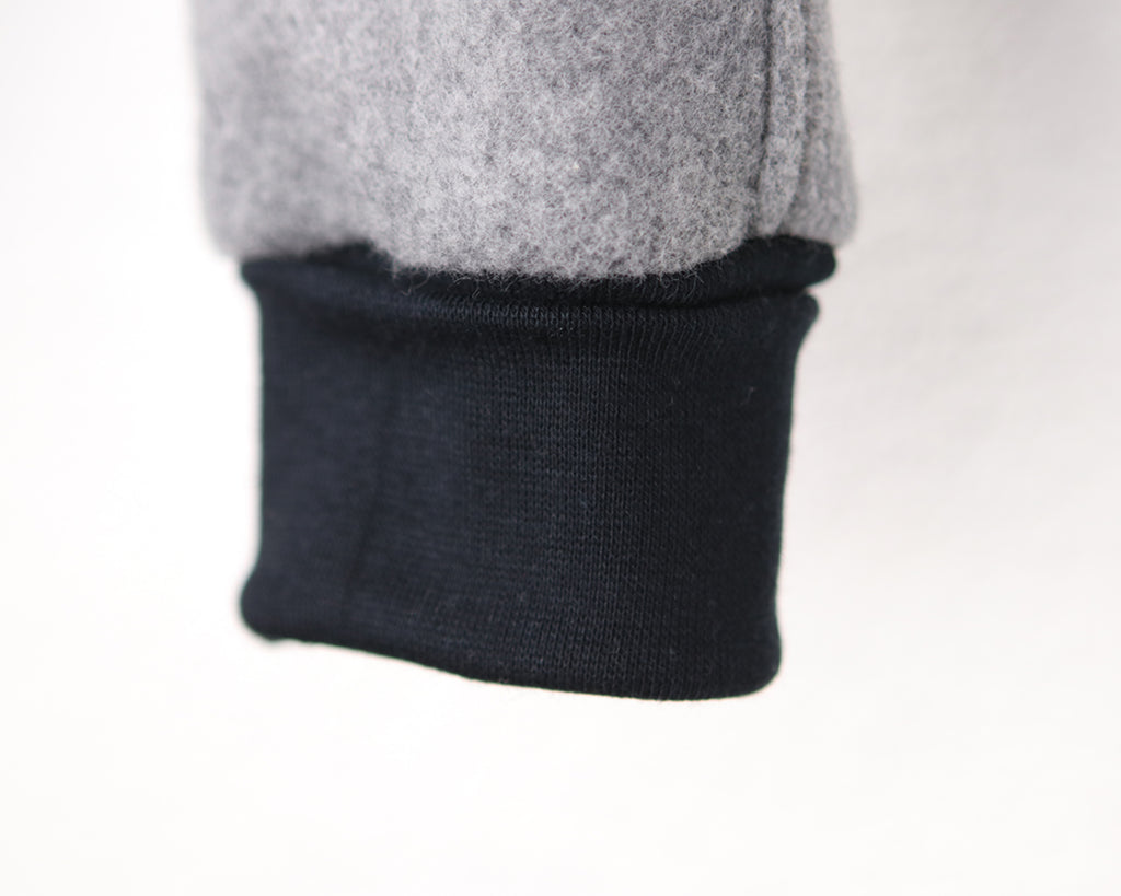 Baggy-fit Hose 'Jule' aus Bio-Baumwollfleece