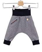 Baggy-fit Hose 'Jule' aus Bio-Baumwollfleece